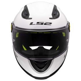 Child Motorcycle Helmet LS2 FF812 KID Solid Gloss White