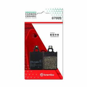 BREMBO Brake Pads Pair Carbon Ceramic 07009