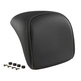Black Piaggio Backrest with Green Stitching for Piaggio FMS Top Case