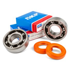 STAGE6 R/T KURBELWELLENüBERHOLUNGSSATZ MIT POLYMERKäFIG FüR DERBI EBS/D50B MOTOR.