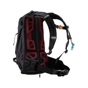 LEATT Hydration Moto XL 1.5 Backpack black grey 20L with water bag 1,5L