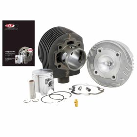 SIP Zylinder 125 cc aus Gusseisen 5 Überströmkanäle homologiert 57mm x 48mm
