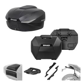 SHAD Komplettset SH58X carbon und SH38X carbon für HONDA CB 500 X / NX 500