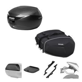 SHAD Complete kit SH39 carbon and E48 black for KTM 390 Adventure