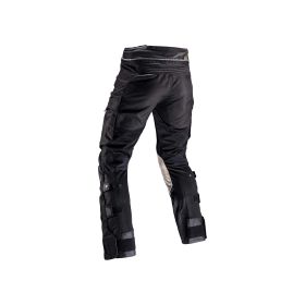 Pantalon moto LEATT ADV FlowTour 5.5 Stealth noir gris respirants