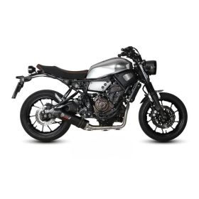 MIVV Échappement Complet Ovale en Carbone pour YAMAHA XSR 700