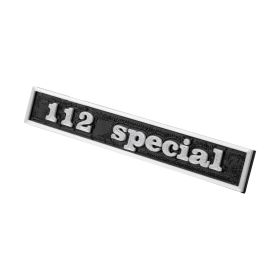 Plaque arrière VESPTEC 112 spécial
