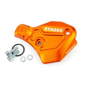 Coperchio pompa olio STAGE6 alu arancio AM6