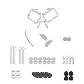 Portavaligie laterale KAPPA KL One-Fit Monokey Cam-Side per BMW R 1300 GS