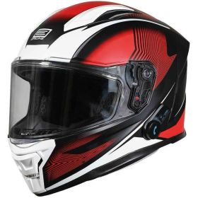 Casco integrale ORIGINE PISTA BT ELEMENTARY rosso/nero opaco