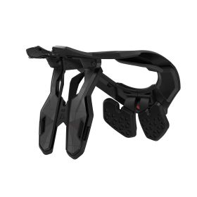 Protezione collo moto LEATT 4.5 nero grigio certificazione CE
