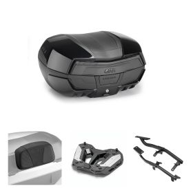 GIVI MAXIA 5 Fumée Noire Top Case 58L pour MOTO MORINI X-CAPE