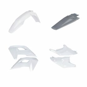 Kit carene 6 pezzi ACERBIS bianco/grigio per HUSQVARNA