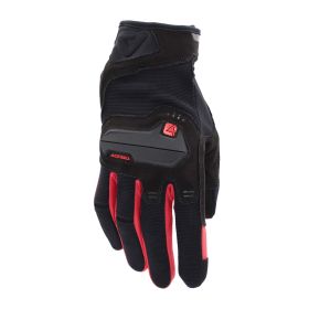 Guanti Moto ACERBIS CE X-STREET Omologati Nero Rosso