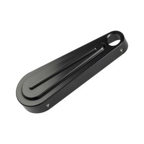 Couvercle de bras oscillant en aluminium noir CNC de style SIP VBB pour Vespa 125 V30-33