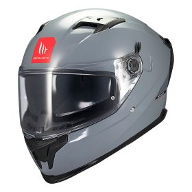 Integralhelm MT Helmets Braker SV Solid A12 Grau Glänzend