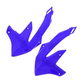 Coppia fianchetti radiatore POLISPORT blu per Yamaha YZ 450