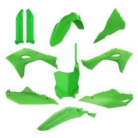 POLISPORT 10 Fairing Kit Green for Kawasaki KX