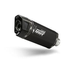 MIVV SR-1 Échappement Slip-On Homologué en Titane Noir pour HONDA CB 1000 HORNET