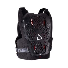 Pettorina moto LEATT 4.5 Evo nero rosso certificazione CE