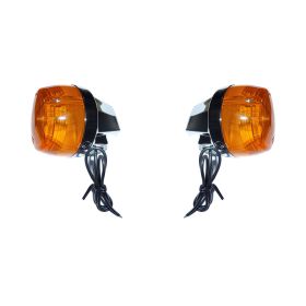 Ensemble de clignotants CEV Chrome pour Moto Guzzi avant ou arrière