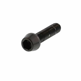 PRO-BOLT Conical Screw M6x1 25mm Black Anodized