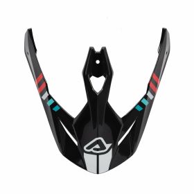 Frontino nero/bianco ACERBIS per casco bambino RIDER