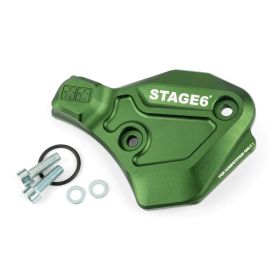 Coperchio pompa olio STAGE6 alu verde AM6