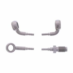 JMP 2 Stahlbremsleitungen HBF-0436-H Silber für BMW K 1200 RS