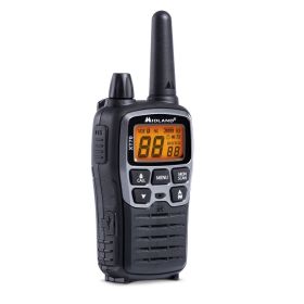Paire de talkies-walkies MIDLAND XT70 noirs avec chargeur de bureau