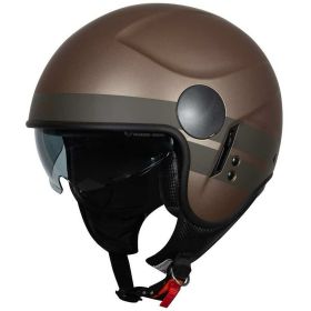 Casco Demi-Jet ORIGINE SIERRA DISCOVERY marrone opaco
