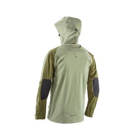 LEATT Hydradri 5.0 MTB-Jacke Braun Erde Wasserdicht 30.000 mm 30.000 g/m²