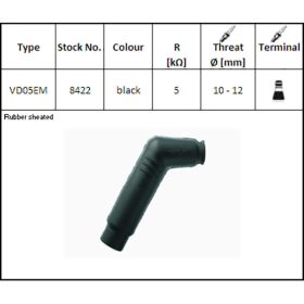 Attacco candela ngk vd05em