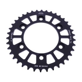 JT Sprocket 38 Teeth Pitch 520 Black Aluminum JTA735.38BLK