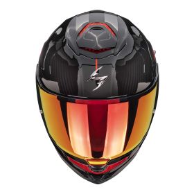 Casco integrale Scorpion EXO-GT SP AIR Asphalt nero rosso