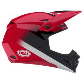 Casque motocross BELL Mx-10 Mips Aviator rouge noir