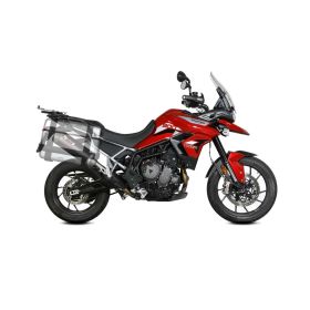 MIVV Oval Slip-on Auspuff Carbon genehmigt für TRIUMPH Tiger 900/GT/Pro/Rally