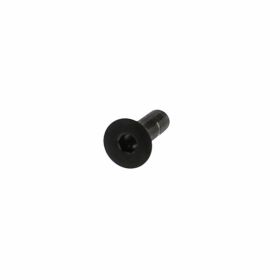 JMP M6X1 20mm zylindrische Schraube in Schwarz V4A Edelstahl