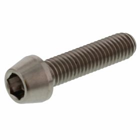JMP Titan konische Schraube M6x1 25mm glatt