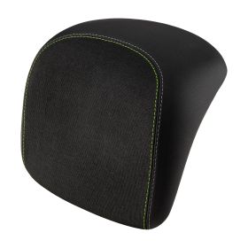 Appui-dos noir Piaggio avec couture verte et grise pour le top case Piaggio FMS
