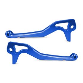 CARENZI Paar Hebel aus Ergal blau CNC-Bearbeitung für Yamaha Nitro / Aerox