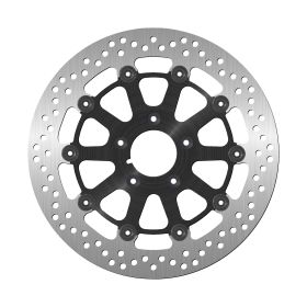 Disco freno anteriore NG lato sinistro 5 fori da 8,25mm per HARLEY DAVIDSON