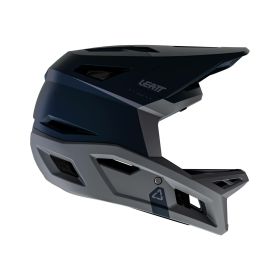 Casque de VTT LEATT Gravity 4.0 Noir/Gris Stealth