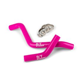 Tubi radiatore rosa Stage6 R/T per derbi euro 3/euro 4