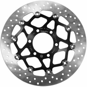 Disque de frein flottant BREMBO 78B40874 série or D.320 épaisseur 5mm 6 trous pour TRIUMPH