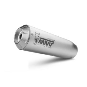 MIVV X-m1 Slip-on Exhaust approved in titanium for BMW S 1000 R 2021-2024