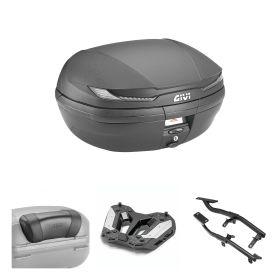 GIVI V45 ARENA TECH Smoke Black Top Case Kit 45L for YAMAHA MT07