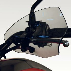 ISOTTA Handprotektoren in rauchgrau für HONDA