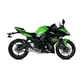 MIVV Delta Race Komplettauspuff aus Edelstahl für KAWASAKI Ninja 650 2017-2023