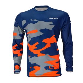 ACERBIS Enduro X-DURO Wintershirt blau/orange